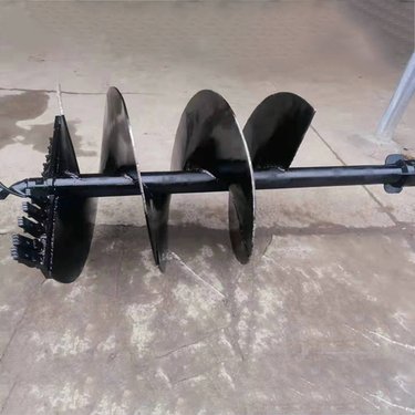 奥莱 液压螺旋探钻机 液压动力头螺旋打桩机 挖掘机用螺旋钻