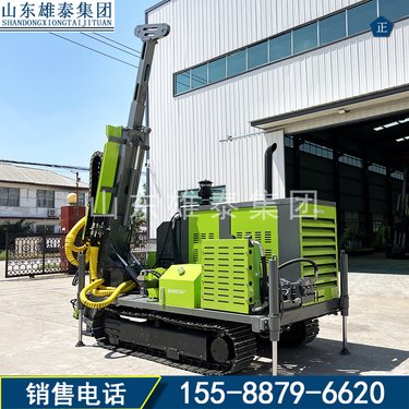 雄泰履带式全液压钻机 探金属矿煤矿深孔勘探机 双管绳索取芯设备