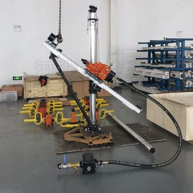 煤矿用气动架柱式钻机 zqjc风动探水钻机 回转钻孔机