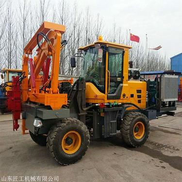 护坡锚固打桩机 液压履带护坡锚固打桩机 液压锚杆钻机 打孔钻机