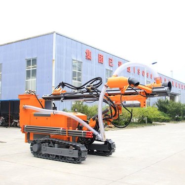 潜孔钻机  炮眼 开孔 凿岩 履带行走全液压潜孔钻机 416机型90-115孔径