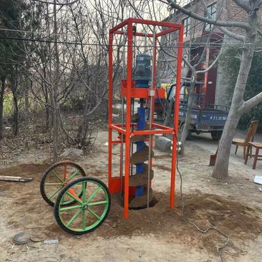 小型电动注浆钻孔机 BQ20M室内地基加固打洞 双轨道自动升降