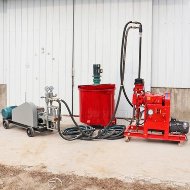 地质勘探取芯钻孔机 地铁隧道加固双液注浆泵 全液压探水探瓦斯钻机