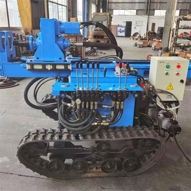 晟德 履带式液压钻机 小型分体式锚杆钻机 工程液压护坡钻机