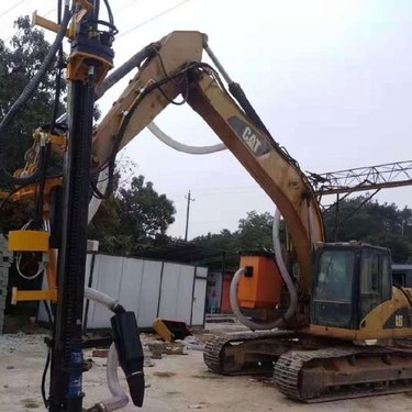 气动式矿山挖改凿岩机 露天钻凿爆破孔改装挖掘机