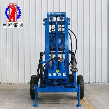 华夏巨匠  SJCY型柴油机液压打井机 电启动小型柴油机打井机 家庭入户打井机 百米深水井钻机