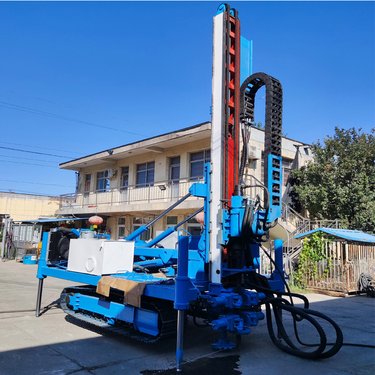 聚强履带高压旋喷钻机 扭矩大钻进速度快 隧道单管旋喷桩机