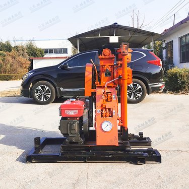场地受限液压岩芯钻机 50型室内打孔灌浆加固设备钻水井山区打井机