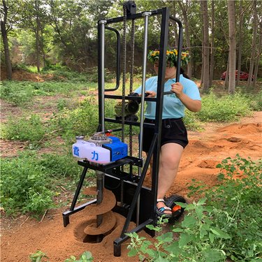 电动款基础加固立柱打洞机DT850 小型推车钻孔机