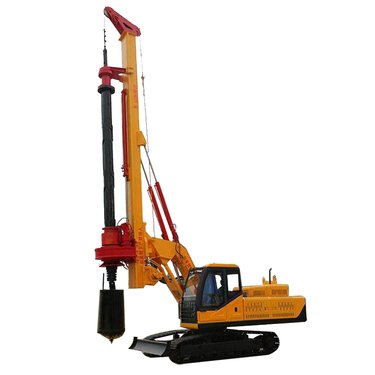 翔驰履带式液压坑道旋挖钻机 轮式机锁杆螺旋挖钻 快速钻破强动力