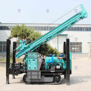 供应飞达钻井机280型气动地温水井钻机快速岩石打井机