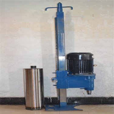 四川广安 岩石取芯打孔水磨钻机 马路钻孔取样机 合肥