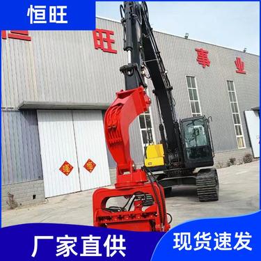 恒旺 多功能螺旋钻机 液压打桩机 操作便利 加工定制