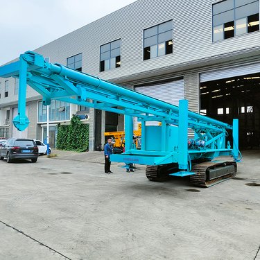 履带式抗浮锚杆钻机 长螺旋打桩机360度注浆 高压单管旋喷钻机