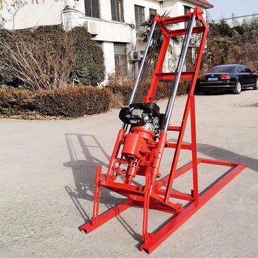 轻便钻机BZ-30矿山勘测机小型岩石打孔机地质勘察机单人操作手持