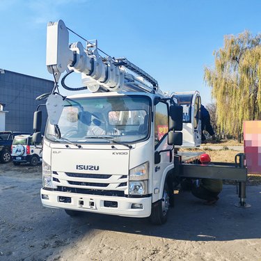 汽车式吊钻一体机 动力强劲汽车吊引孔钻机 多功能吊钻机 支持定制