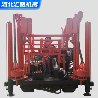 全液压履带式GK-200型静探取芯一体钻机 静力触探打井机