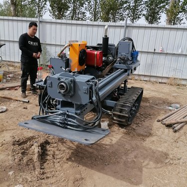 山区勘探非开挖钻机 出售竖向公路打孔机 全新过道打孔履带钻机