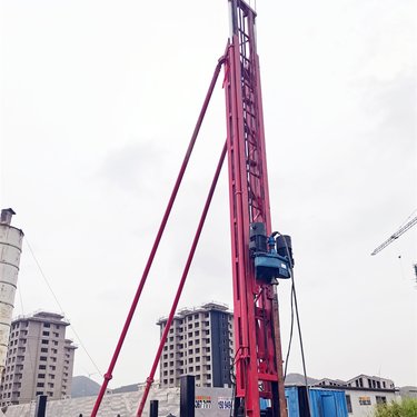 360度旋转底盘双油缸加压高压注浆泵 三易高压旋喷 大扭矩动力头