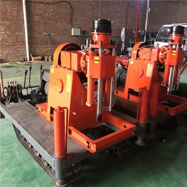 小型履带式注浆加固钻机型号ZLJ-1200 柴油动力坑道钻机打孔深度