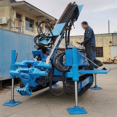 聚强 三重管高压旋喷钻机 注浆加固液压履带旋喷桩机