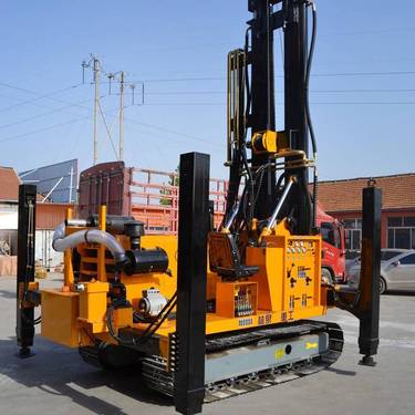 矿大 小型民用 农田灌溉百米深孔 液压升降水井钻机 22HP