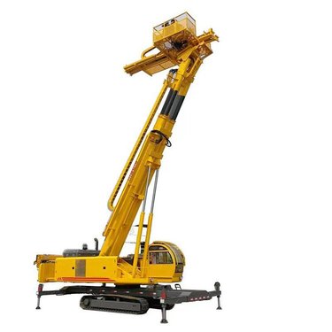 履带式锚固钻机护坡钻车柴动液压旋转基坑支护锚杆钻机