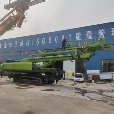 边坡钻机图片 履带护坡桩机 液压锚杆钻型号种类
