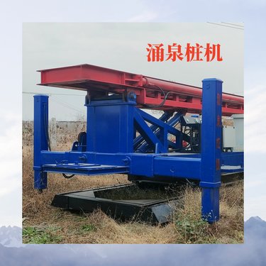 双管高压旋喷桩施工钻机 多功能旋喷高喷灌浆台车 港口地基加固