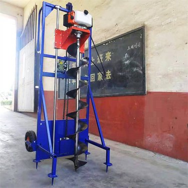 鑫农 GZ1框架掏桩机 水泥管道疏通钻机 手提式管桩芯取土手摇轻便