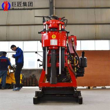 华夏巨匠HZ-130YY型百米液压水井钻机移动方便挖井机