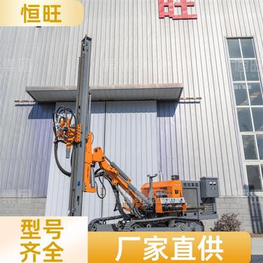 土石方爆破 矿山爆破潜孔钻机 运行稳定 操作简单 恒旺