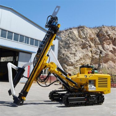 BDY868C露天液压潜孔钻机 带除尘 水电工程采矿道路修建