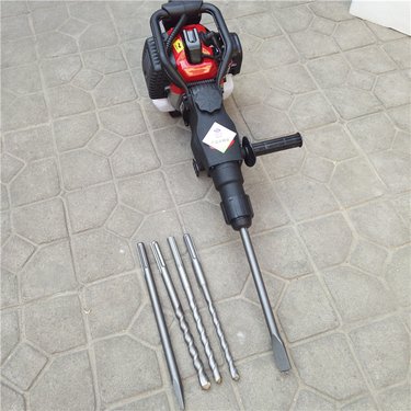 宏德 内燃式凿岩机 大马力两冲程汽油冲击锤 果园铲式起树机