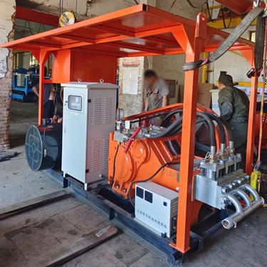 GZB-90EX轴承高压注浆泵 软基处理桩机 高速路下沉加固旋喷钻机