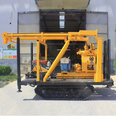 200米型履带式液压水井钻机 农村家用水井钻井机