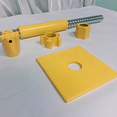 自钻式中空注浆锚杆 T型R型螺纹 符合标准力值 潜孔钻机连接器