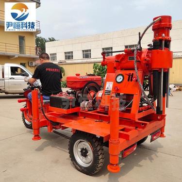 工程用三轮车载式注浆加固钻机 安全性能高省时省力省工 钻机厂家