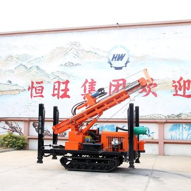 恒旺钻机 气动钻井机 履带式气动水井钻机 适合农用 工程用的打井机