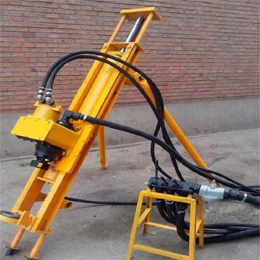 KQD支架式潜孔钻机 开山打炮眼边坡支护锚固钻机 凿岩设备