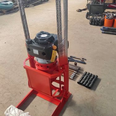 供应煤矿巷道用ZQJC系列双立柱气动架柱式钻机 移动方便维修简单