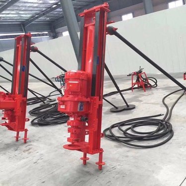 湖南岳阳 小型潜孔钻机山体打孔 气动凿岩钻机潜孔钻机 银川