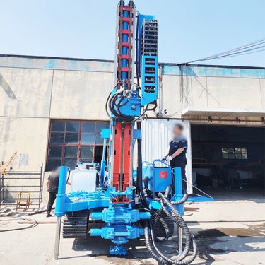 履带高压旋喷桩机图片 多功能旋喷锚索钻机 止水帷幕桩机