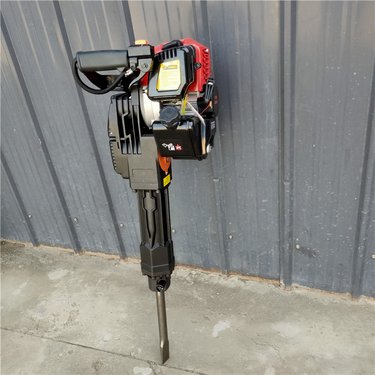 手提式冲击夯 大马力汽油冲击镐 诚誉四冲程内燃凿岩机