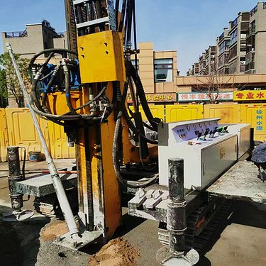 单管锚索旋喷钻机 多功能高压旋喷桩机 聚强灌浆泵