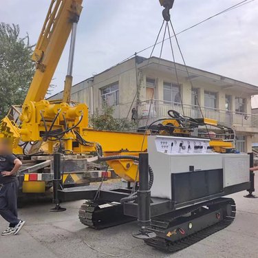 80A履带式高压旋喷桩机 锚杆钻机厂家 高举升锚固旋喷钻机行情