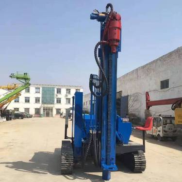 中汇履带式伸缩潜孔钻机 全液压钻孔矿道勘探钻 地基锚固打桩机