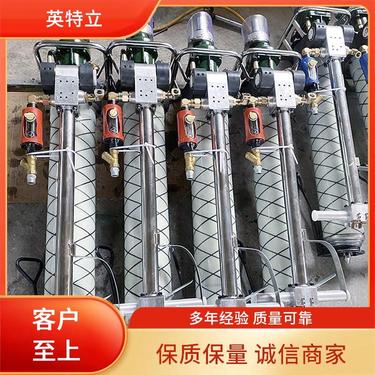煤矿用气动锚杆钻机 MQT-130/4.0 英特立 维护方便 一泵单机双机