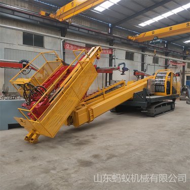 矿山打孔举升锚杆钻机 履带式举高护坡钻机 山体边坡支护锚固钻机