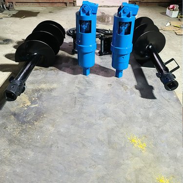 60型螺旋钻机 小型挖机螺旋钻工厂 履带式多功能旋挖钻机